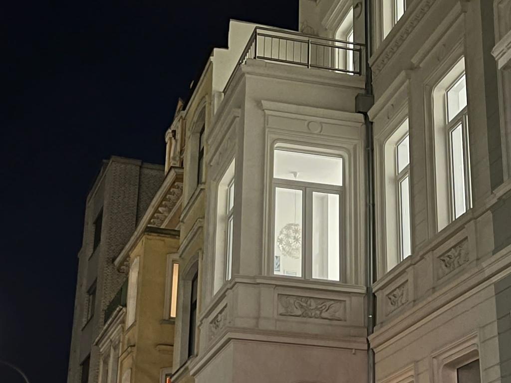 Fassade abends